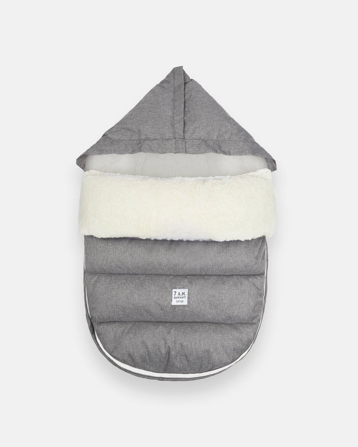 LambPod, Fleece Lining, Heather Grey