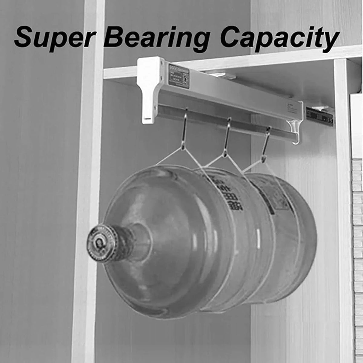 Floor-Standing Solid Wood Rotating Coat Rack,Adjustable Steel Clothes Rail - Extendable 30-80cm Garment Organizer for Closet Storage, Heavy-Duty 25kg Load Capacity, Space-Saving Hanger Rack