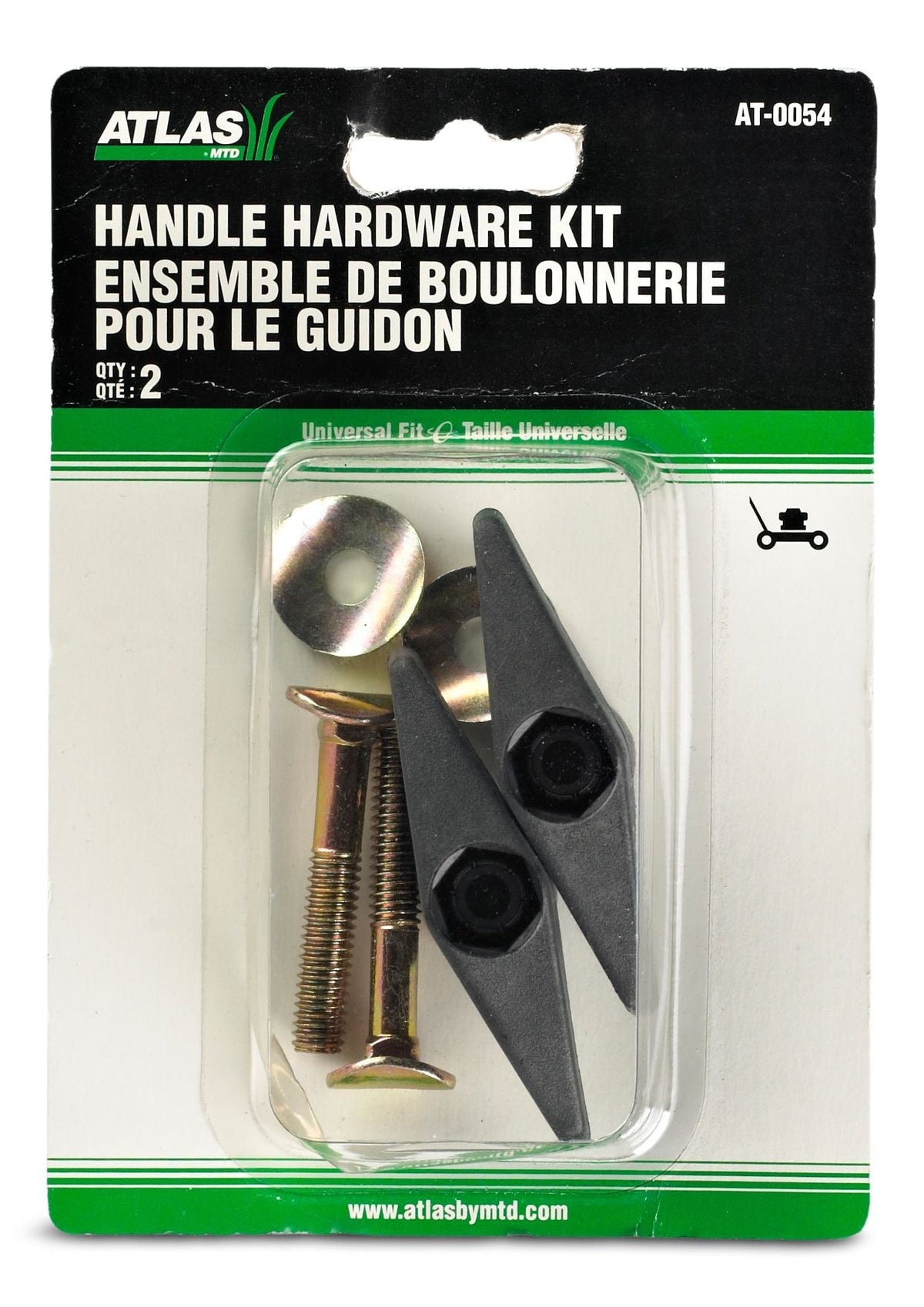 Alas Universal Handle Mounting Kit, 2-pk, For Lawn Mower Handles