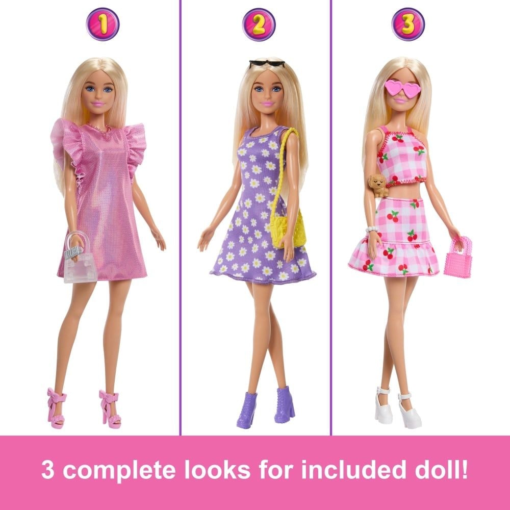 Dream Closet Toy Playset with Series 3.0 Fashion Doll and 25+ Accessories