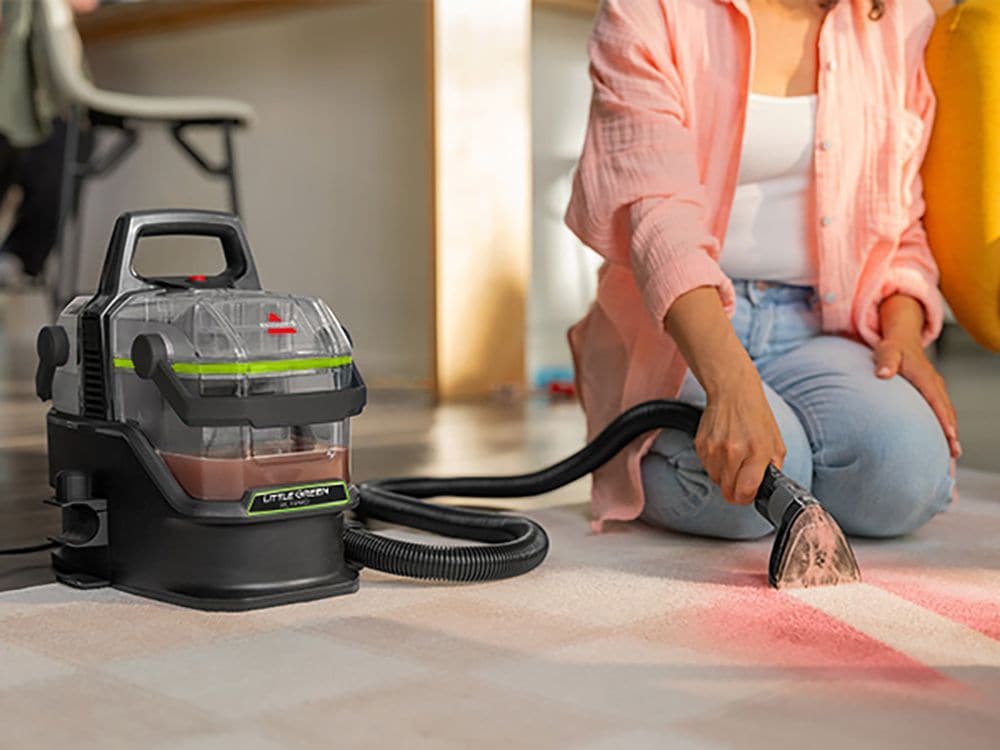 BISSELL Little Green Pet Pro Portable Carpet Cleaner Portable Carpet and Upholstery Deep Cleaner