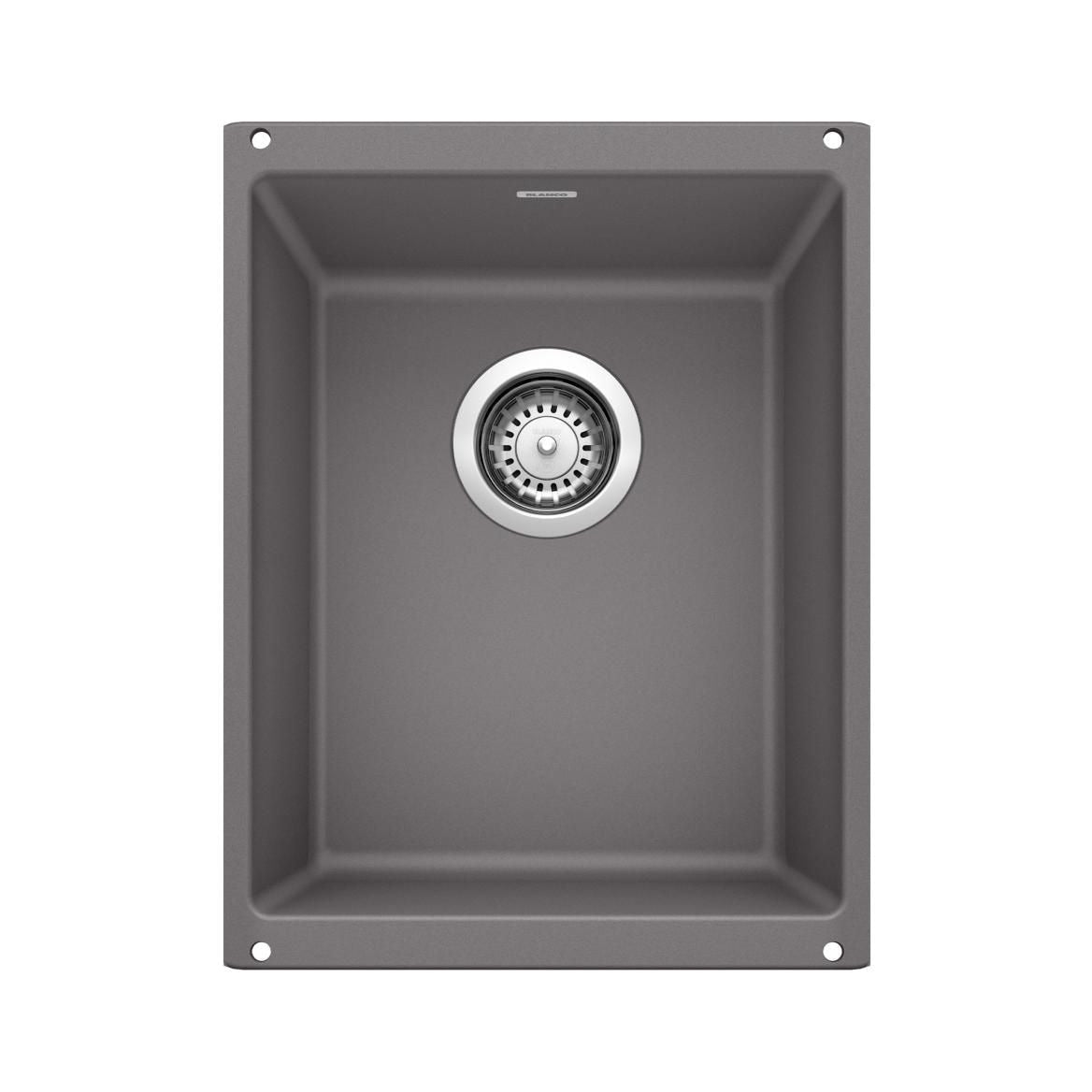 Precis 13-in Undermount Bar Sink, Cinder