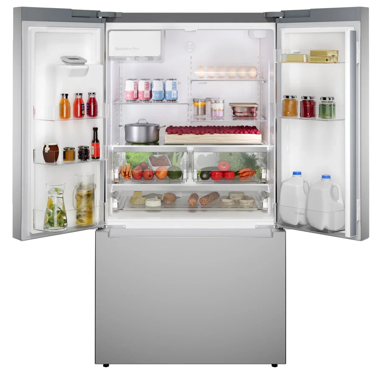 300 Series 24 in. Stainless Steel German Made Dishwasher with Third Rack