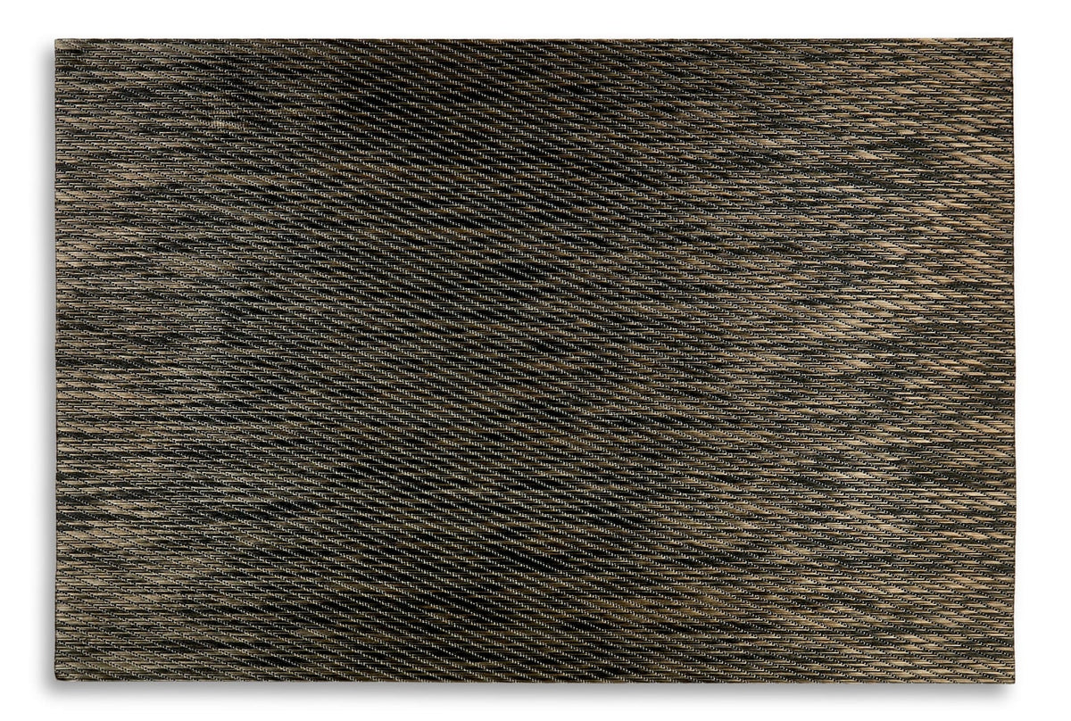 CANVAS Birchmont Rectangle Vinyl & Polyester Placemats, 13-in x 19-in, 4-pk