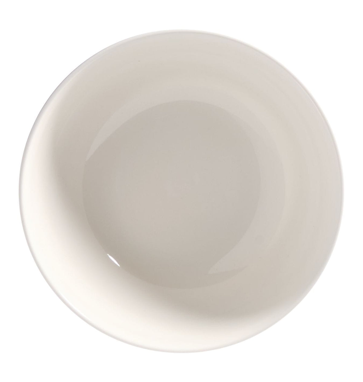 CANVAS Highbury Ribbed New Bone Low Bowl, 1-pc, White