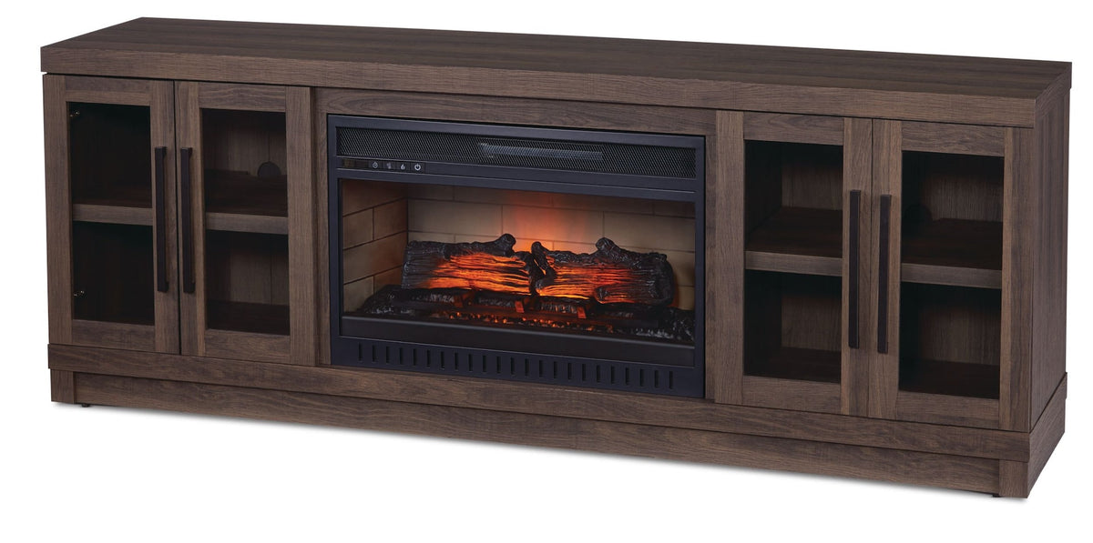 CANVAS Oakridge Media Fireplace, 68-in