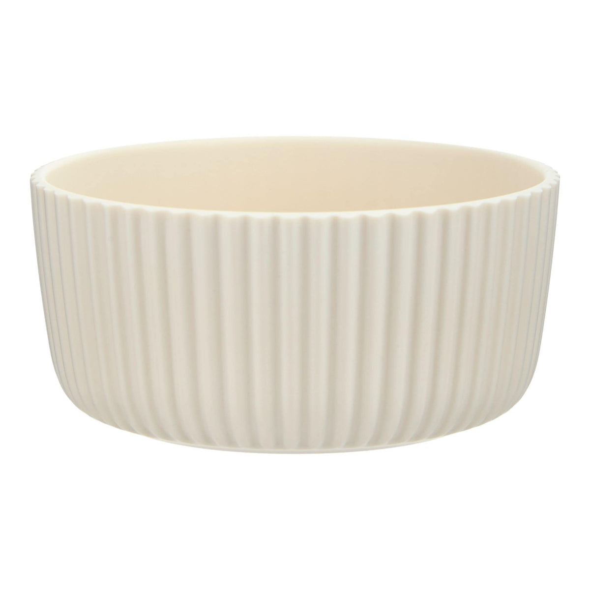 CANVAS Small Ribbed Bowls for Outdoor Dining, 3-pk