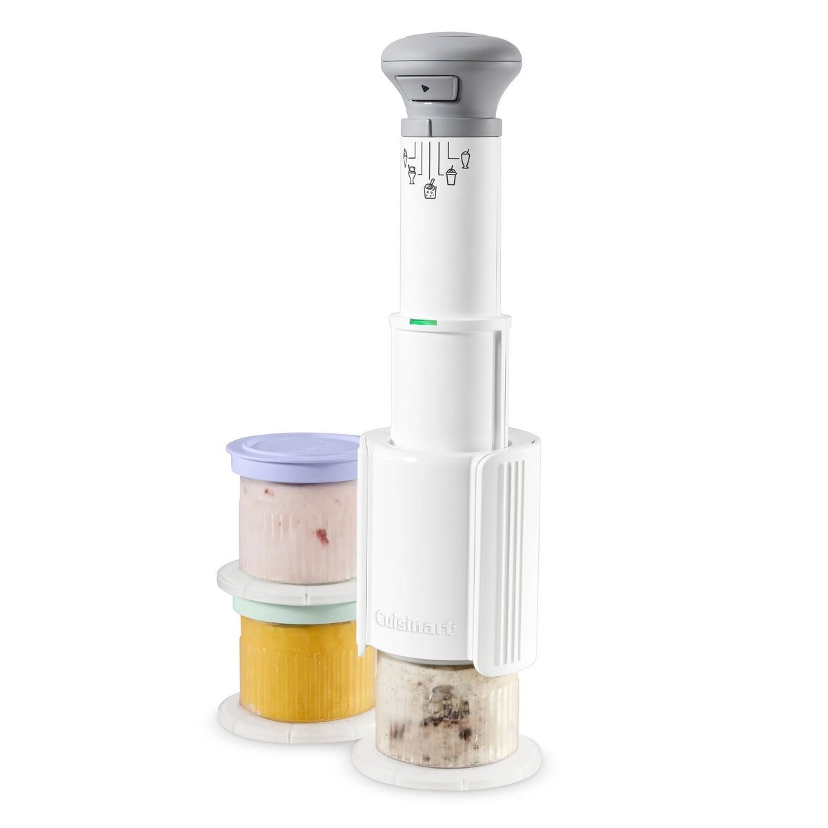 Fast Freeze White Ice Cream & Yogurt Maker
