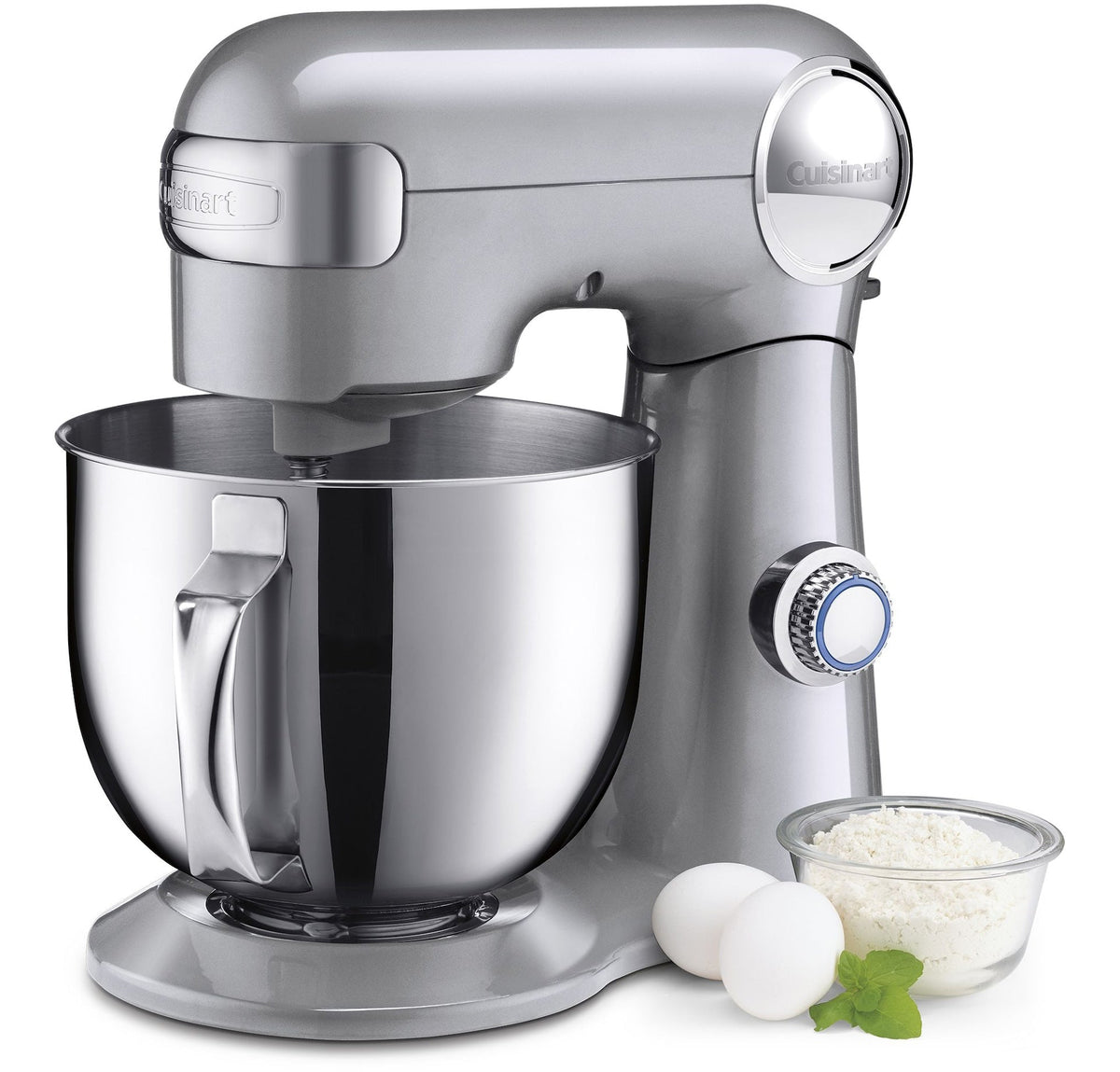 Precision Master Tilt-Head Stand Mixer with 12 Speeds, Silver, 5.5qt