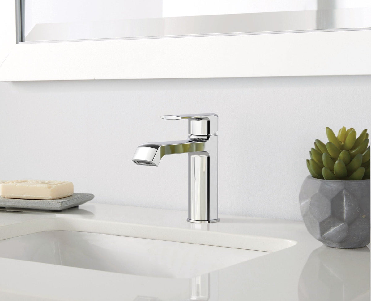 Karter 1-Handle Lavatory Faucet, Polished Chrome