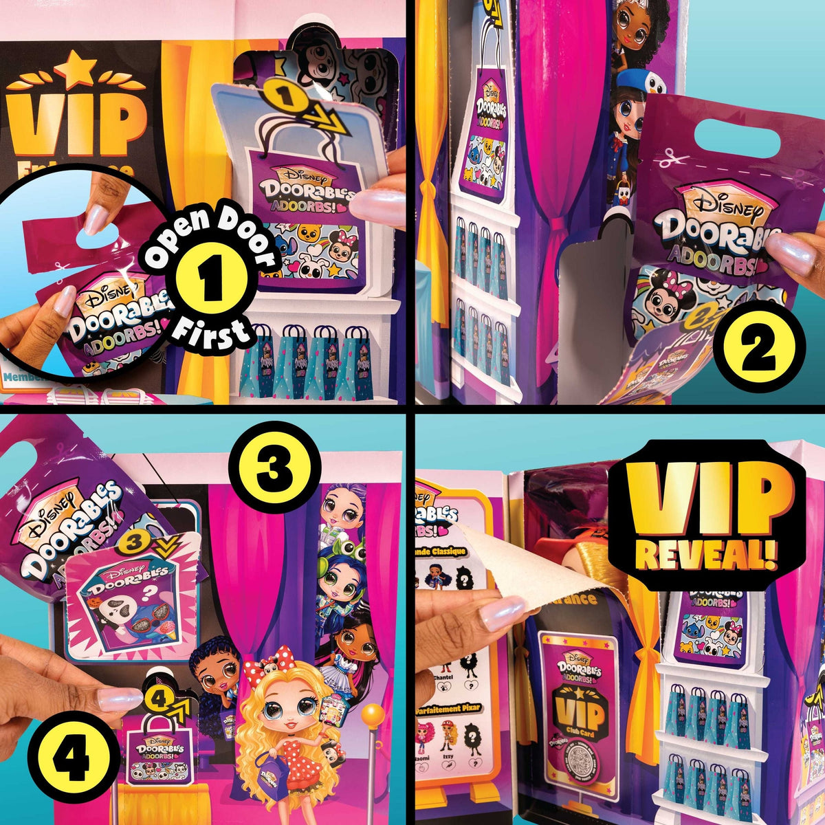 Doorables Kid's Collectible Series 1 Doll for Ages 5+, Assorted Characters