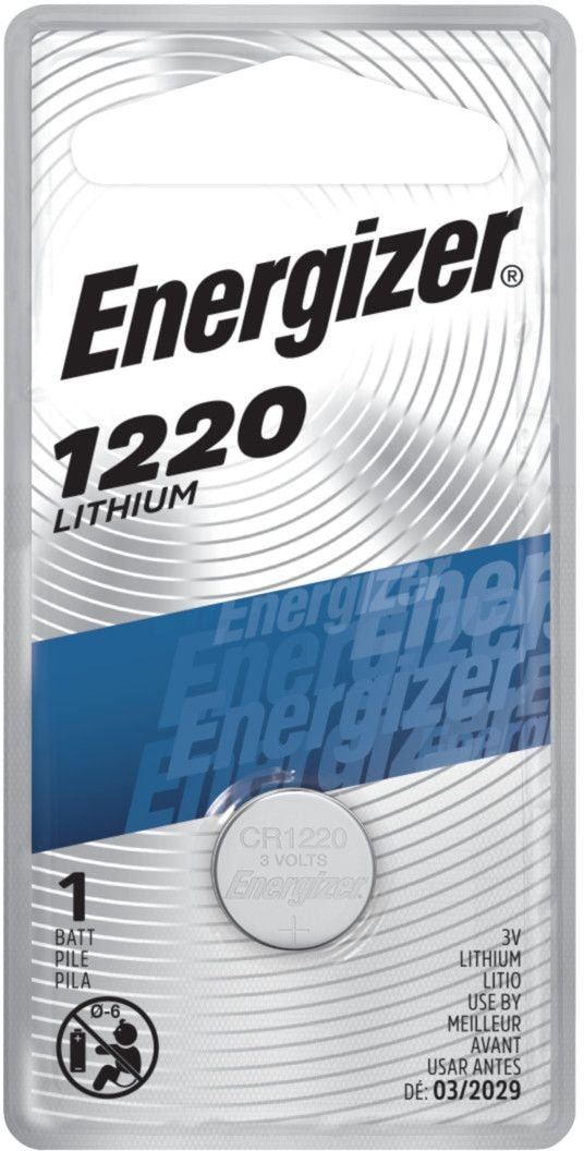 1-pk ECR1220 DL1220 3V / 3 Volt Lithium Coin Battery, Long Lasting