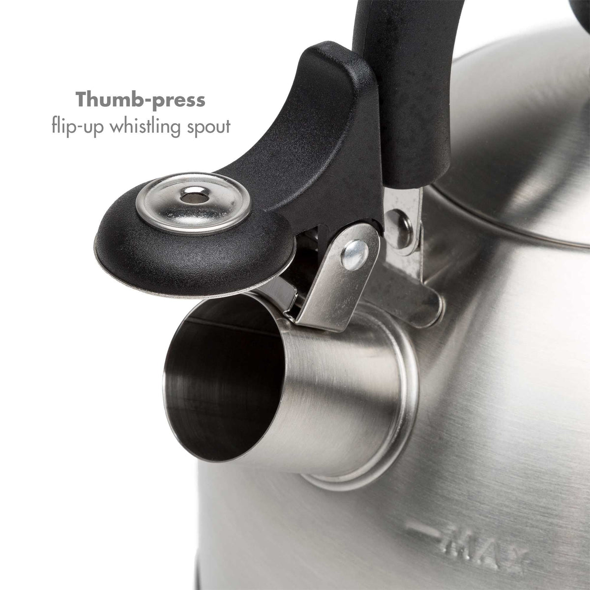 Stainless Steel Stovetop Kettle, 1.4-L