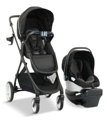 Shyft Intuiti Travel System with Revolve LiteMax NXT & Sensory Soothe Infant Car Seat