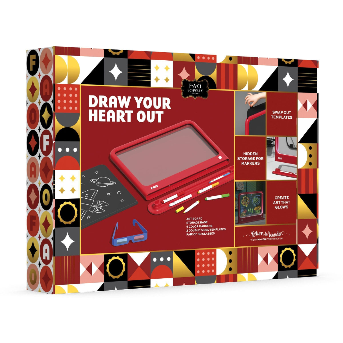 Drawing Light Designer Deluxe, Red
