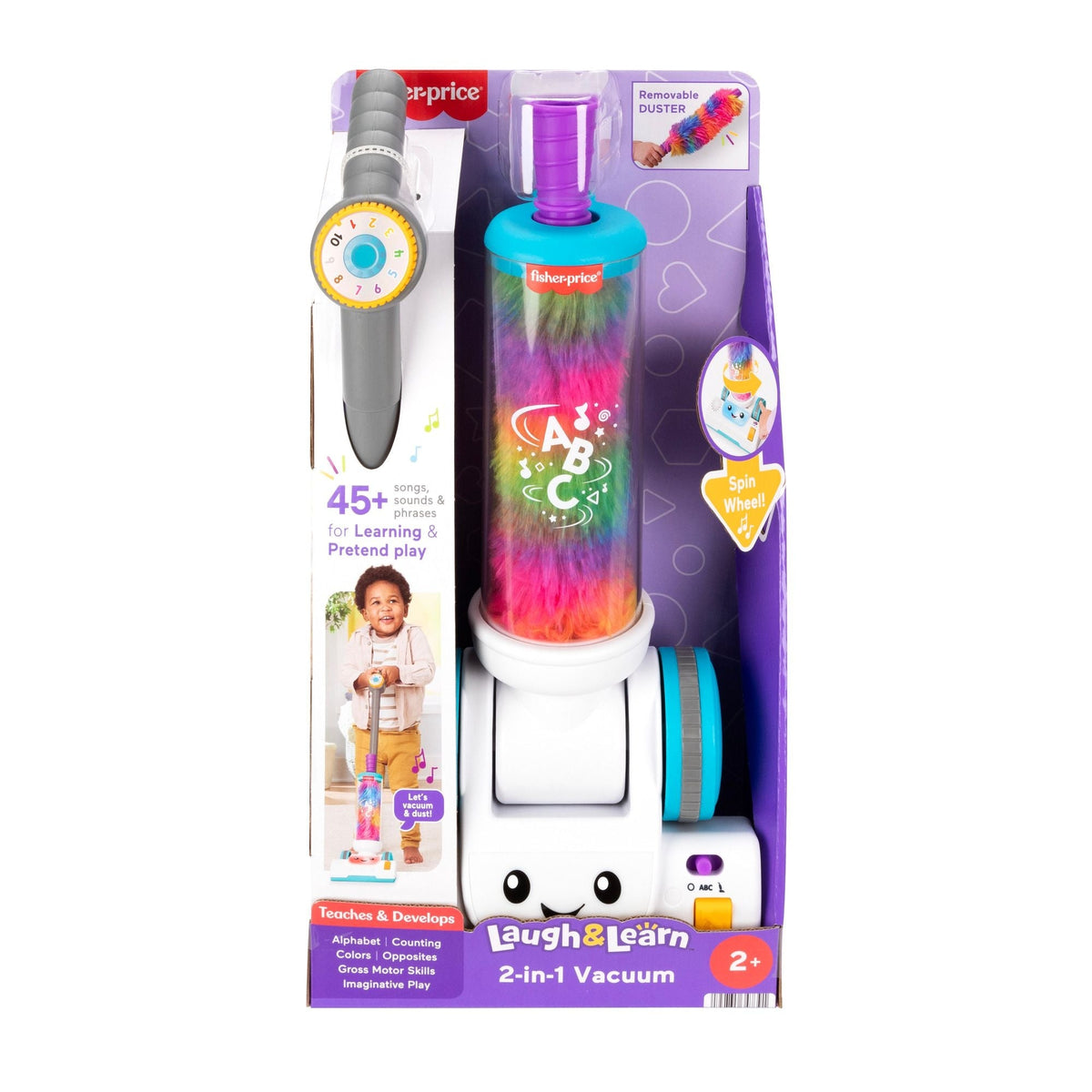 Laugh and Learn 2-in-1 Vacuum Electronic Toy