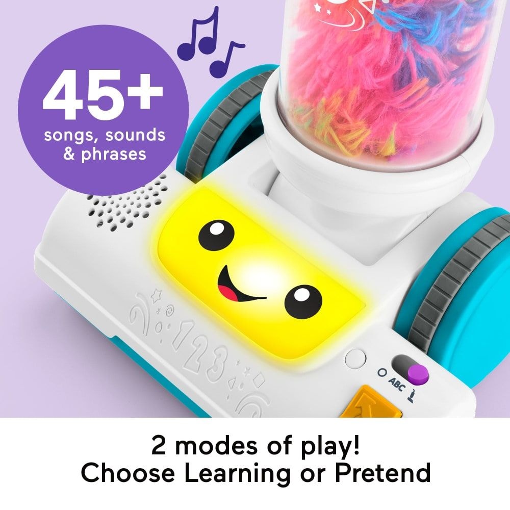 Laugh and Learn 2-in-1 Vacuum Electronic Toy