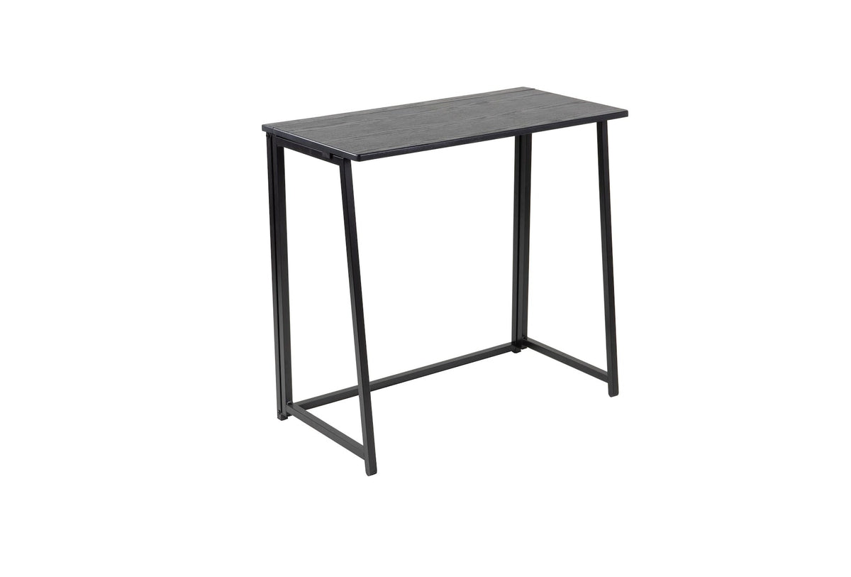 Folding Computer Desk, Lightweight, Black