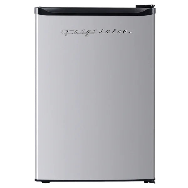 19 in. 2.5 cu ft. Stainless Steel Look Compact Refrigerator with Reversible Door