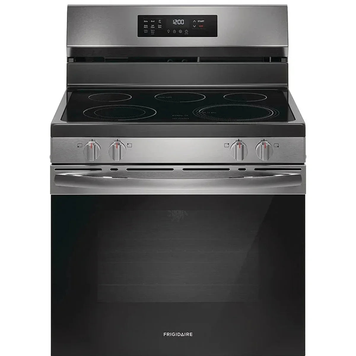 30 in 5.3 cu. ft. Electric 5-Burner Range with Air Fry