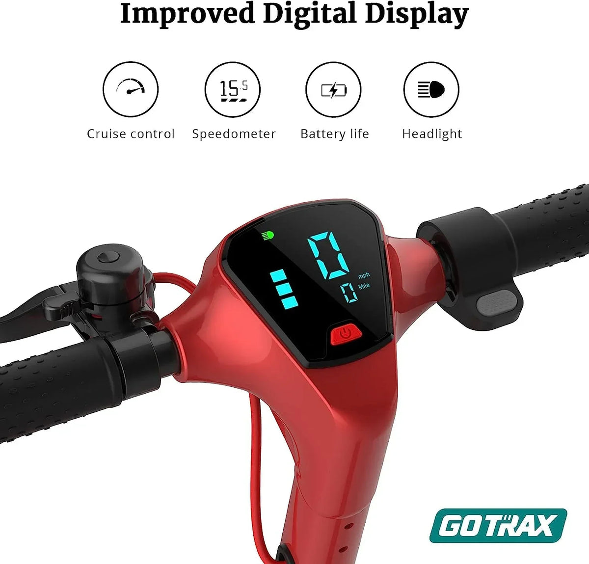 Apex Series Lightweight Folding Electric Scooter 8.5" 25KPH | 24KM Range (Ultimate...