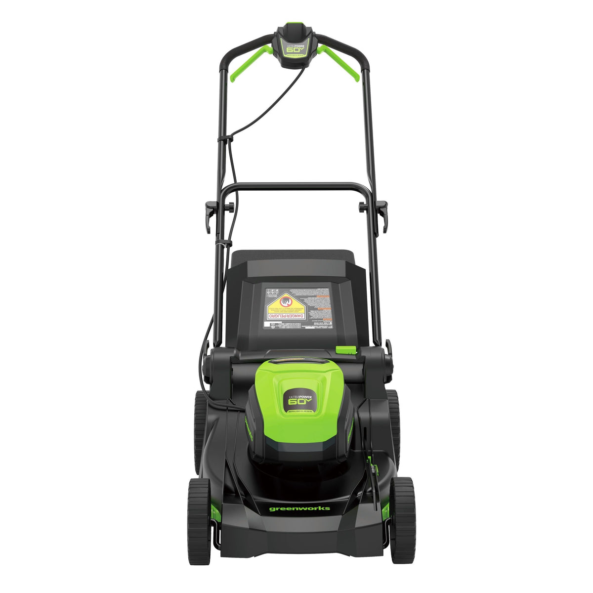 60V 17-in Push Lawn Mower with 4.0 Ah Battery & 3A Charger