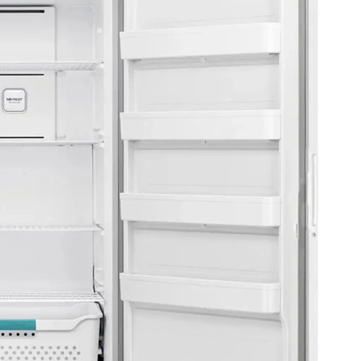 Hisense 33 in. 17 cu. ft. White Garage Ready Convertible Upright Freezer or Fridge with Frost Free