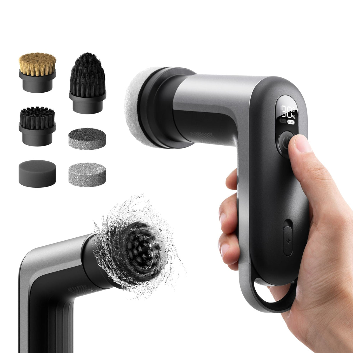 Grip Cordless Spin Scrubber