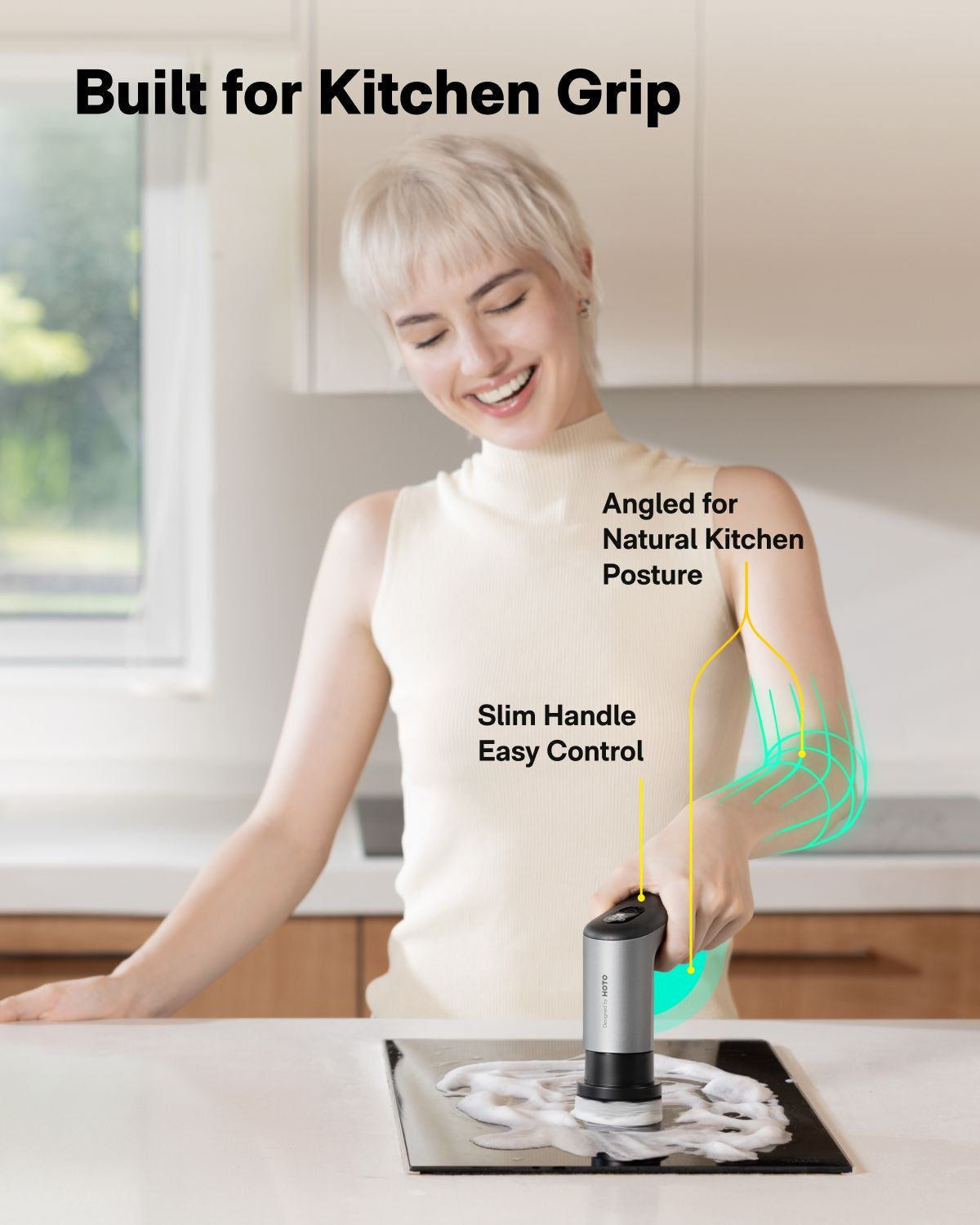 Grip Cordless Spin Scrubber