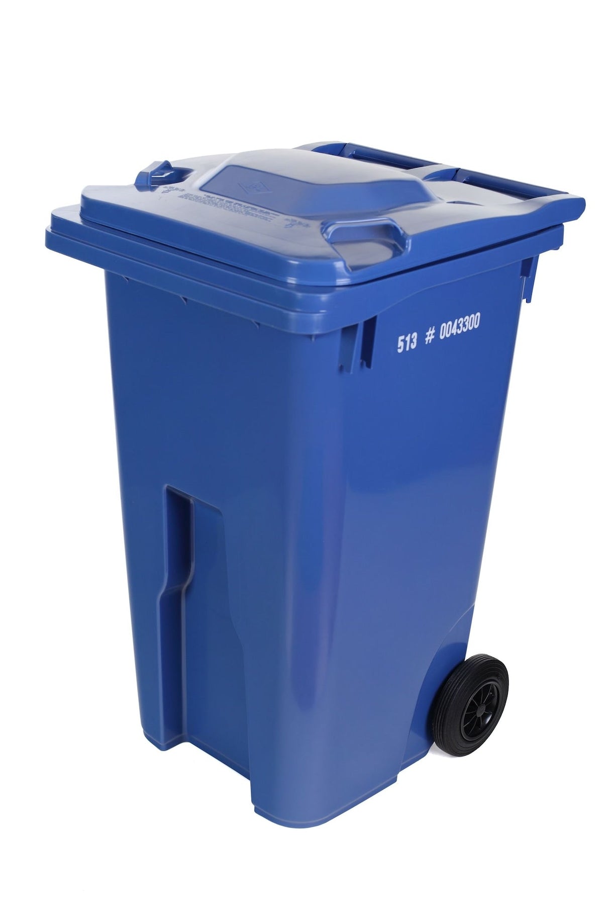 IPL Mastercart 240-L Plastic Rectangular 8-in Wheeled Compost Bin/Recycling Bin/Garbage Can, Assorted Colours