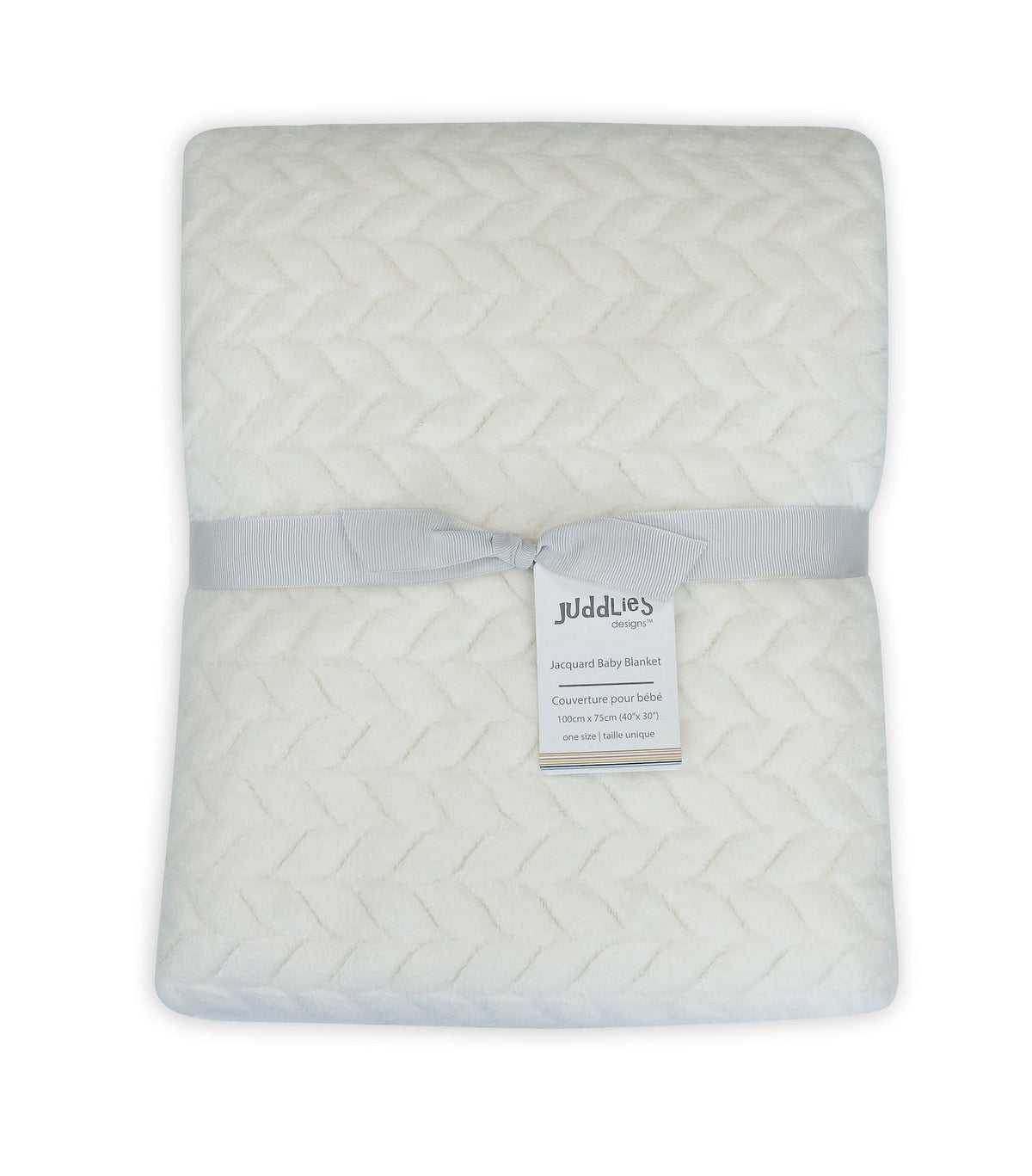 Jacquard Flannel Baby Blanket