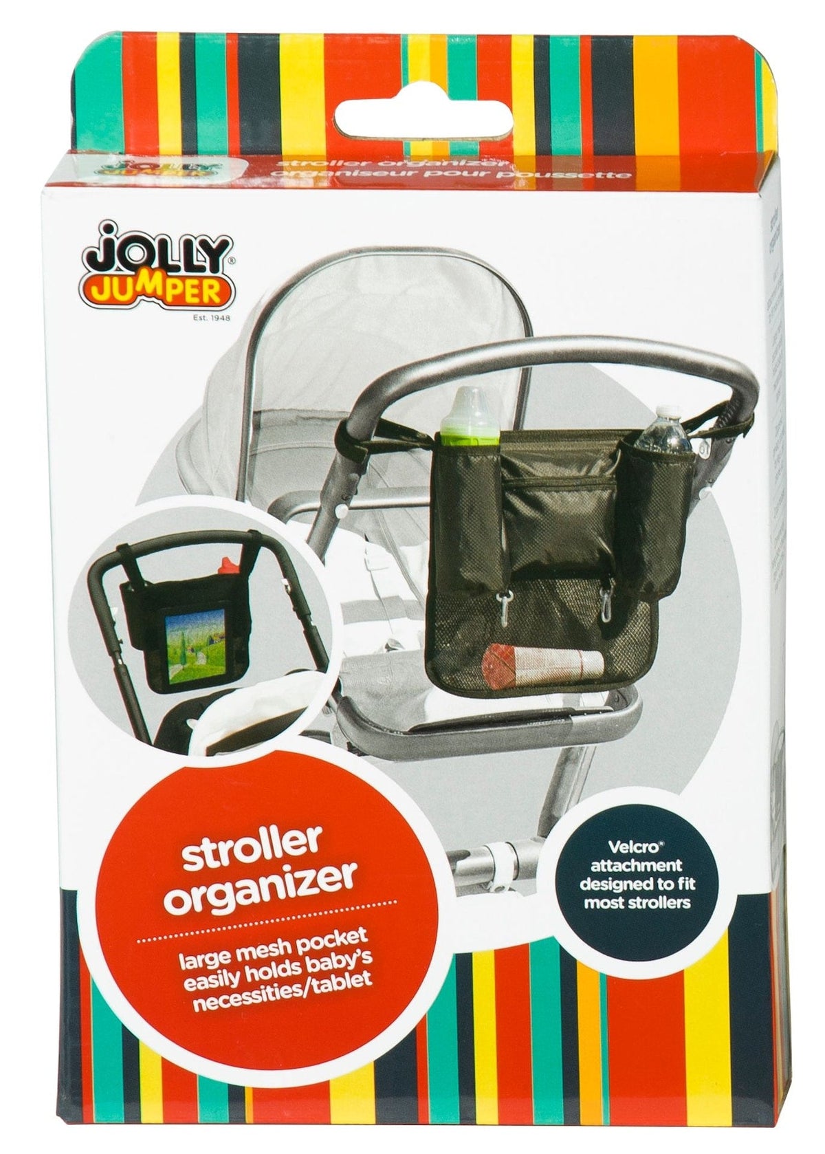 Large Stroller Bag Organizer, Black