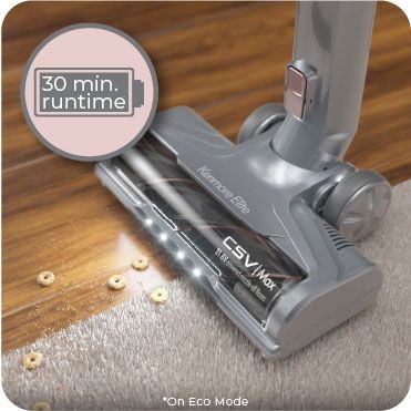 Elite CSV Ultra-Lightweight Cordless Bagless Stick Vacuum, 21.6V