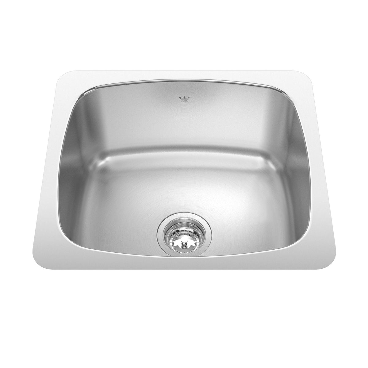 Utility Single Stainless Steel Laundry Sink, 20x18-in