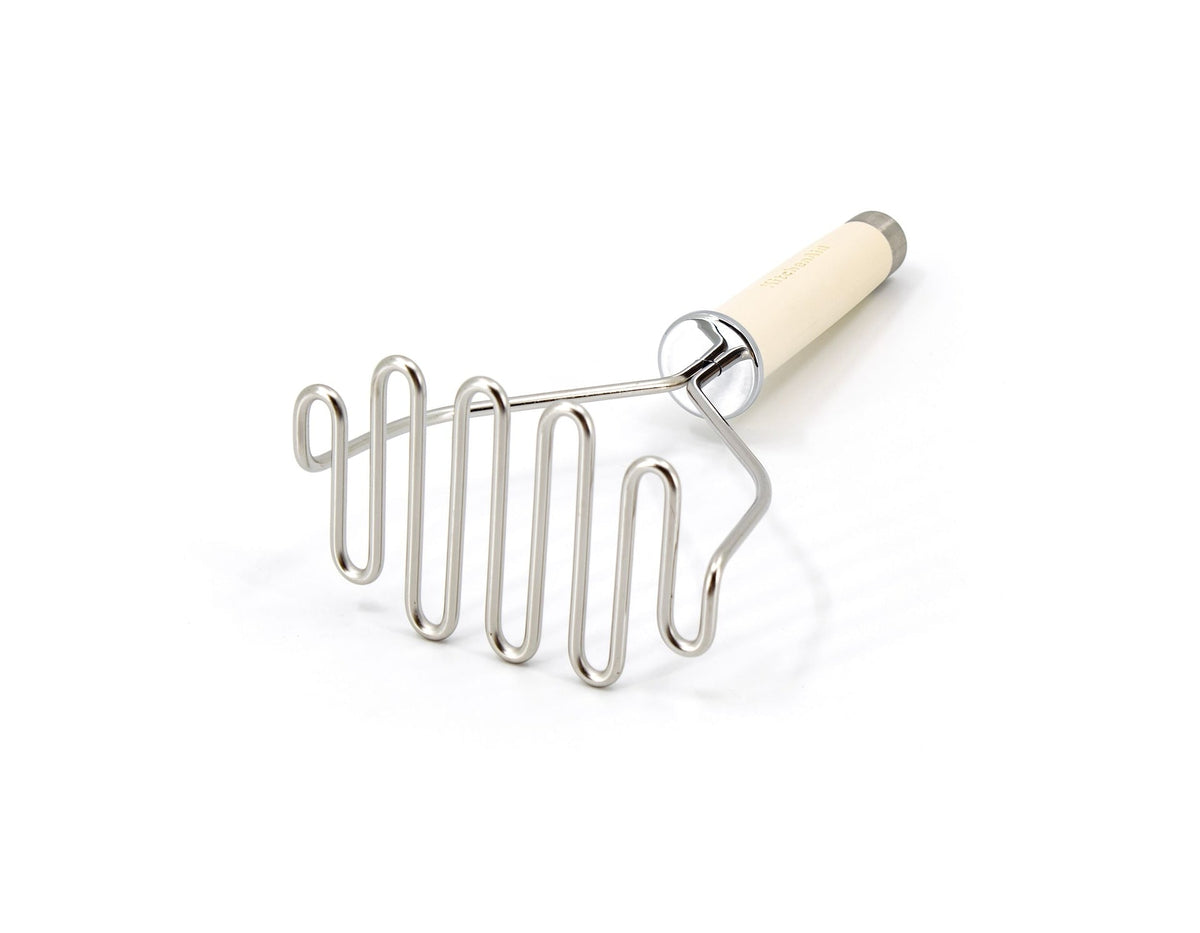 Gourmet Stainless Steel Masher, Black