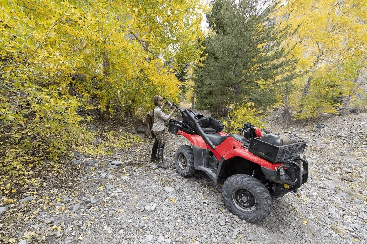 ATV Matrix Seat Rack Bag, Black
