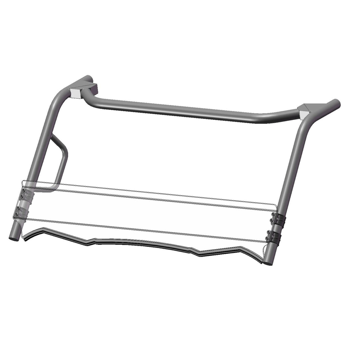 Hard Coated Half Fixed Windshield, Teryx'16