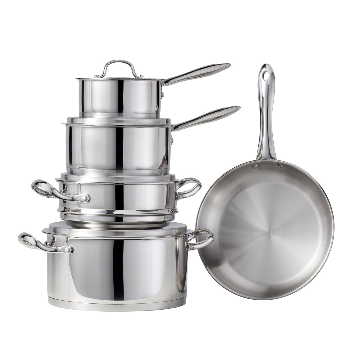 Avanti Stainless Steel Cookware Set, 9-pc