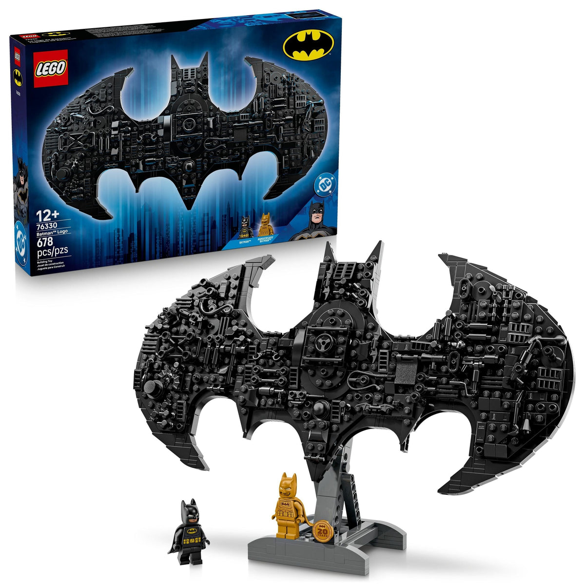 DC: Logo Building Set - 76330, 678-pcs, Ages 12+