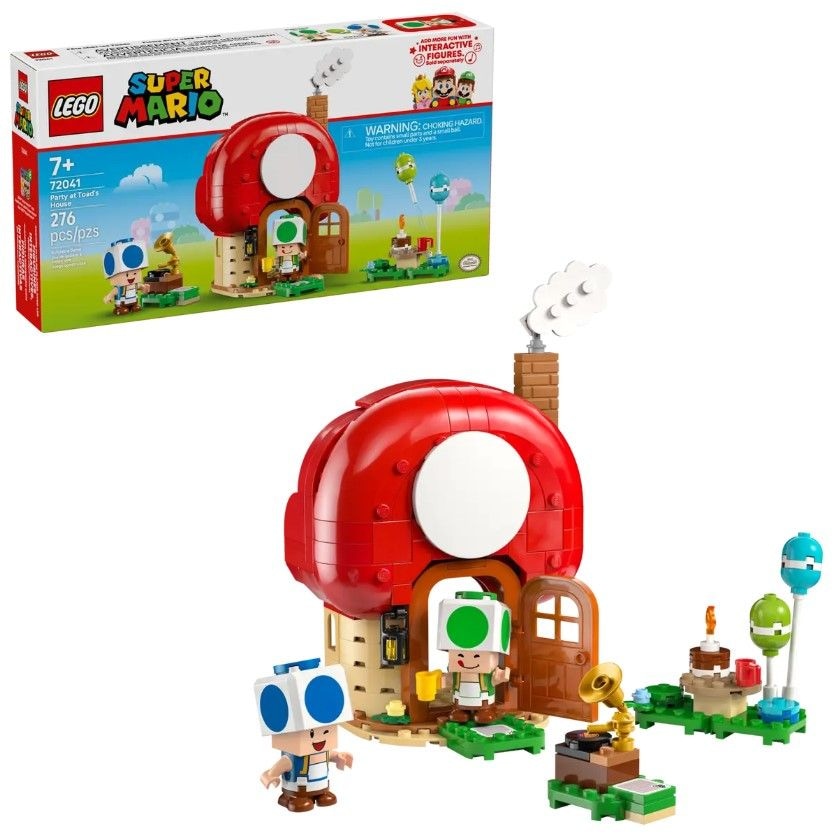 Party at Toad's House - 72041, 276-pcs, Ages 7+