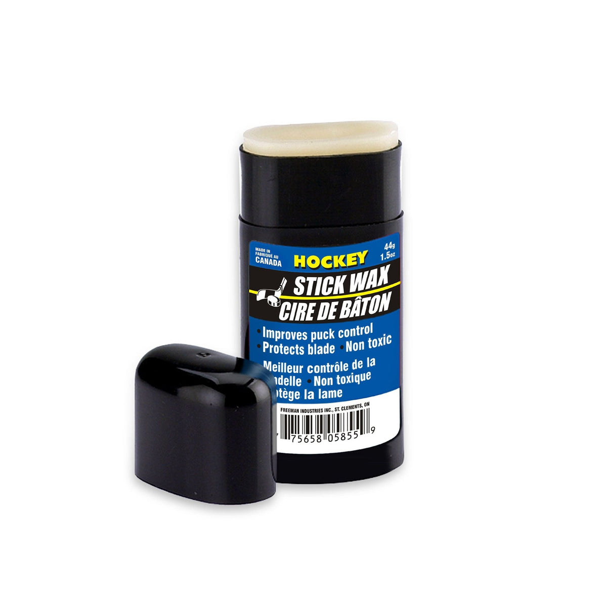 Wax-On Hockey Stick Wax, Clear, 44g