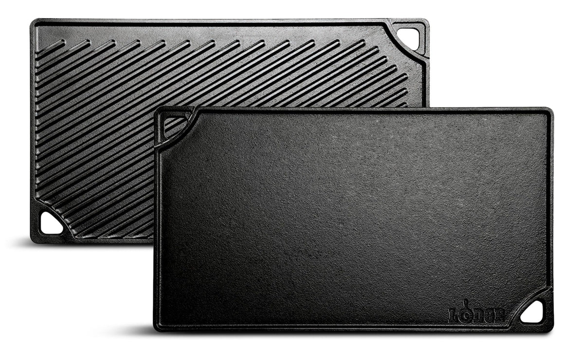 Lodge Seasoned Cast-Iron Griddle, 16.8-in