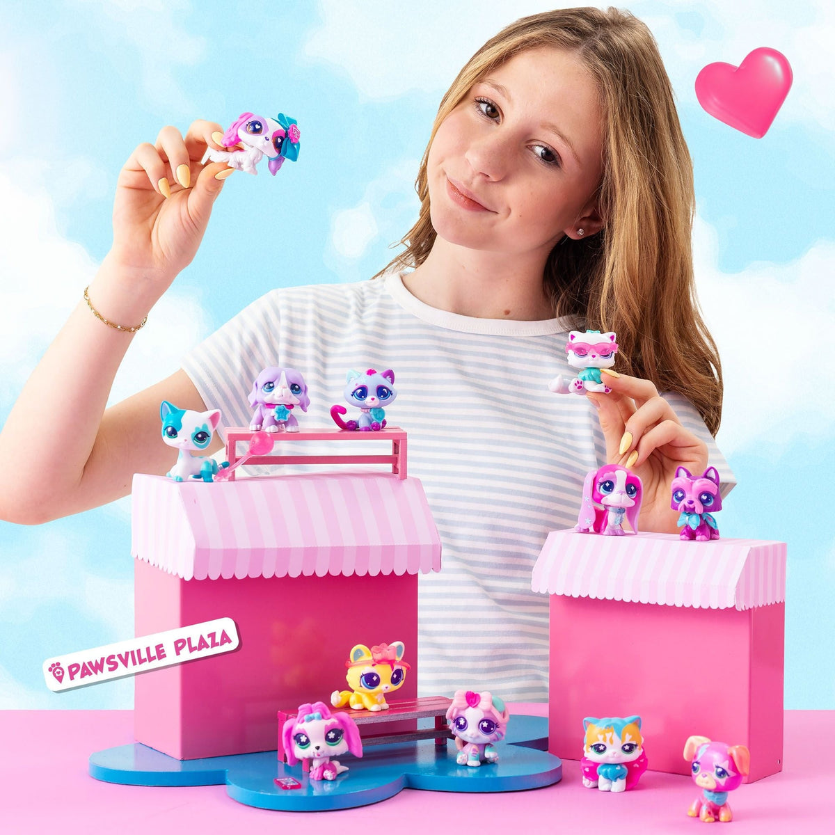 Besties Charm Bag Asst