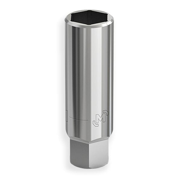 3/8-in Drive Spark Plug Socket, CRV, Nickel-Chrome Plating, 9/16-in