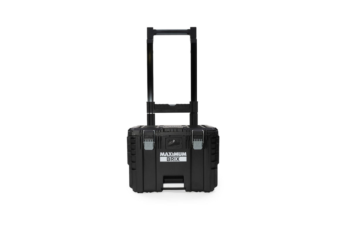MAXIMUM Brix Modular Portable Toolbox/Tool Storage System with Wheels, IP65, 23-in x 19-in x 33-in, 3-pc