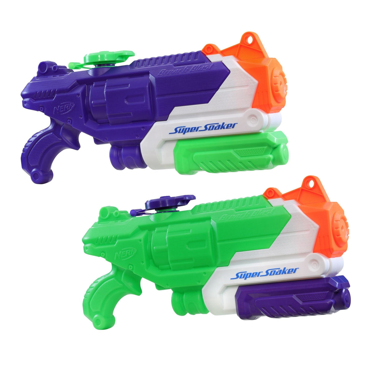 Super Soaker Breach Blast Water Soakers Toy, 2-pk