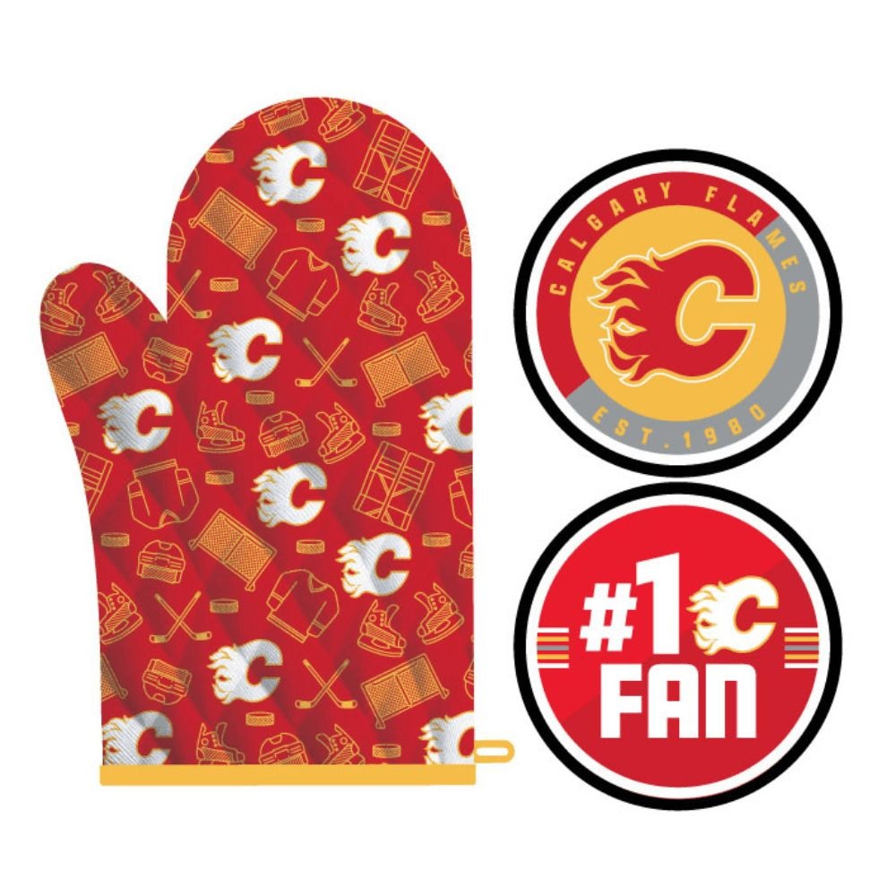 Kitchen Oven Mitt Pot Holder Set, 2-pc