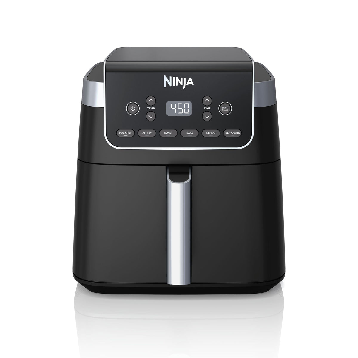 Ninja Pro XL 6-in-1 Air Fryer with Non-Stick Basket & Recipe Book, 6.5-qt