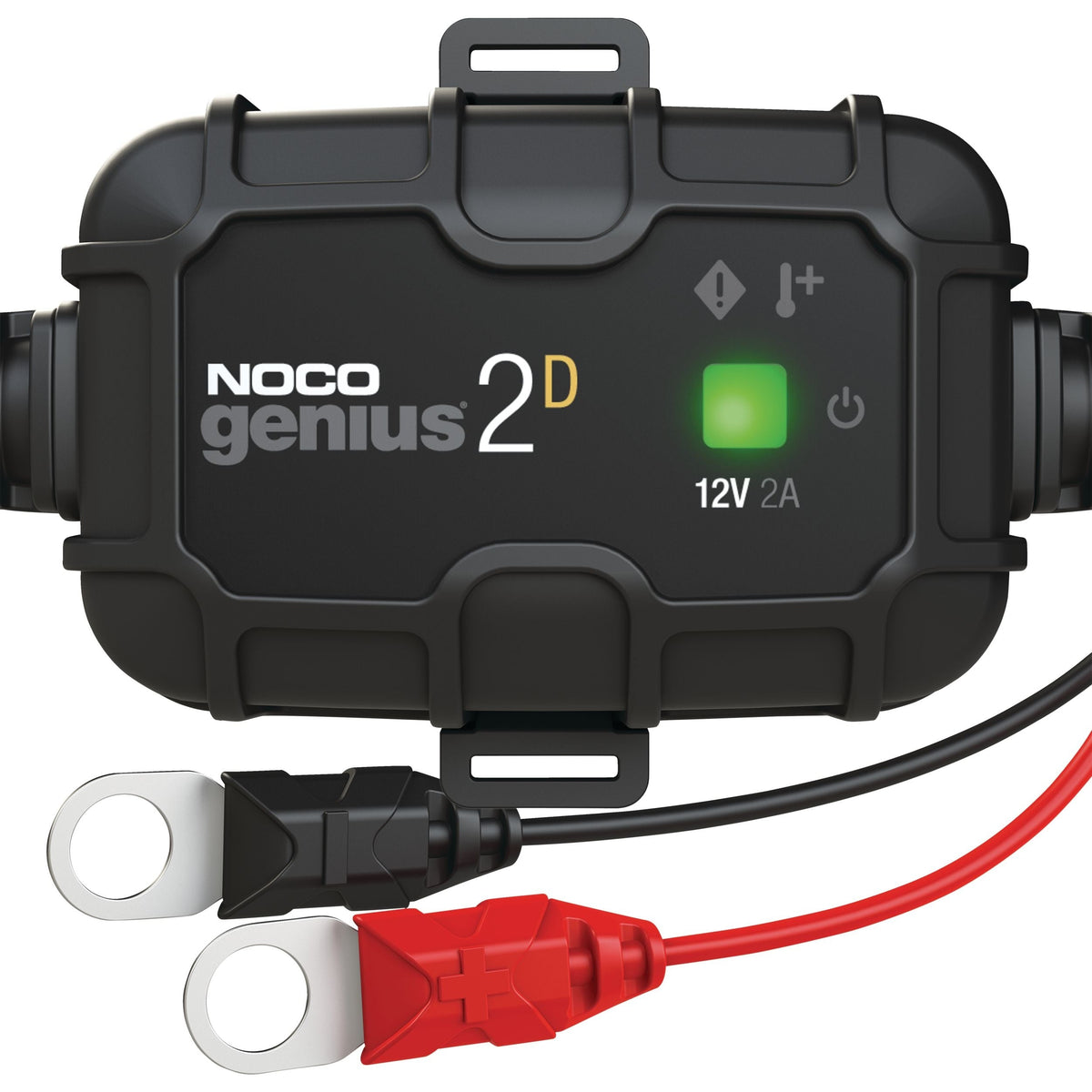GENIUS2D Onboard Smart Battery Charger/Maintainer/Desulfator, 2-Amp, 12V