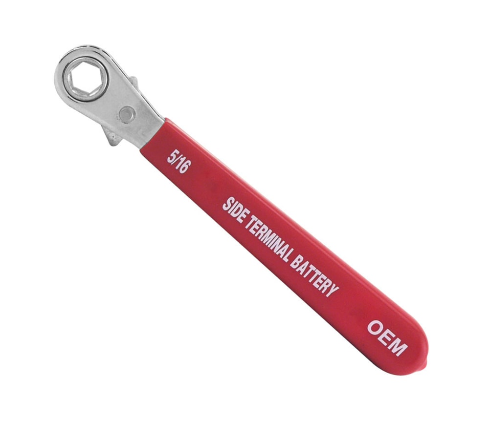 Side Terminal Multi-Directional Battery Wrench, 5 1/2-in, 44287